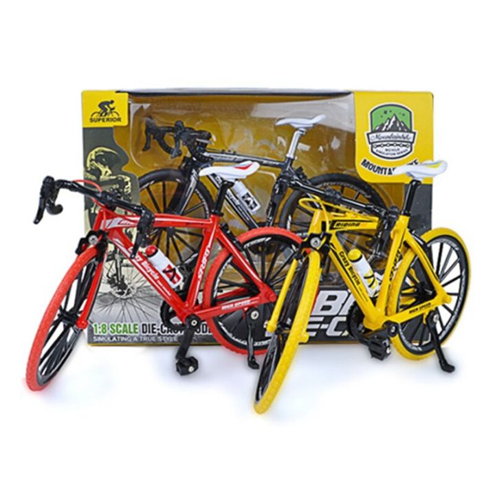 Die Cast Alloy Mountain Bike Race Fiets Model - 1:8 Scale Simulating ...