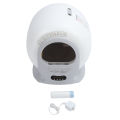 Automatic Litter Box Large Capacity Smart Cat Toilet Self Cleaning for Multi Cats. 