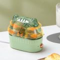 CLEOES Electric Egg Boiler, Steamer Egg Custard Timed Egg Cooker, Mini Automatic Power Off 220V Egg Heater Egg Steamer. 