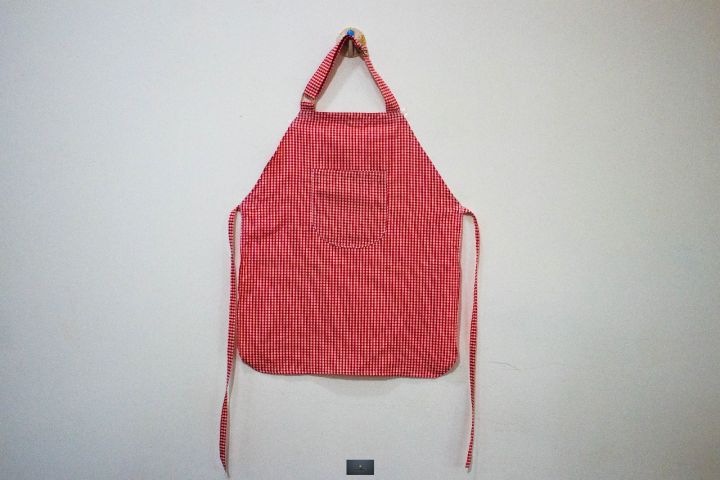 Child Kid Apron Pocket Adjustable Chefs Kitchen Cooking Craft Art Neck Strap Bib