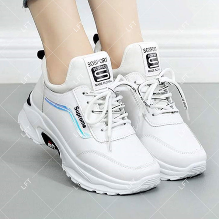 New Korean fashion shoes women's sports shoes all-match breathable