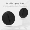 1 Pair Laptop Stands Universal Black Mini ABS Portable Heat Dissipation Notebook Computer Cooling Pads Base Holder for MacBook. 