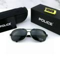 POLICE Aviation Sunglasses Retro Men Polarized Design Eyewear Male Driving UV400 Anti-glare Glasses. 