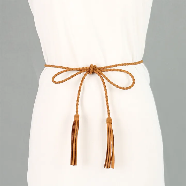 Female%20Braided%20Waist%20Belt%20%20Waistband%20Women%20Long%20Waist%20Rope%20Solid%20Color%20Thin%20Waist%20Chain%20Dresses%20-%20Image%208