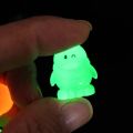 1/4Pcs Round Cap Penguin Glow in The Dark Valve Caps Multicolor Fluorescent Luminous Decorative Tire Wheel Auto Styling Accessories. 