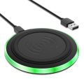 15W Wireless Charger For Samsung Galaxy S23 Ultra S22+ S21 S20 FE S10 S9 S8, Wireless Charger Pad Phone Charging Station Durable. 