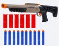 Double-Barreled Blast Shot gun Toy for Kids with 10 Foam Bullets - Blaster Toy for Kids - Realistic Shot gun Toy by ZinZen. 