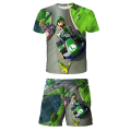 3d Super Mario Bros T-shirt Set Children's Sportswear Boys' Mesh Quick Drying Boys' T-shirt Shorts Set Summer Beach. 