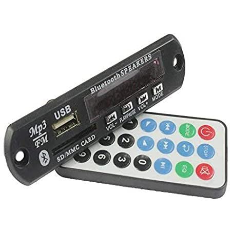 Bluetooth Audio Module MP3 WMA Player MP3 decoder with Board Module w/SD Card Slot/USB 2.0 Port/FM/Remote Display (7-12V)