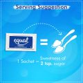 Equal Original Low Calorie Sweetener | Ideal for Diabetic Patients | Sugar Control | 100 Sachet | Pack of 2 (FROM INDIA) SAB. 