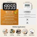 NOKLEAD Kitchen Timer Rechargeable Digital Timer Large LED Magnetic Countdown Timer Cooking Shower Study Fitness Stopwatch Timer. 