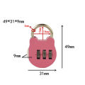 Travel lock Combination lock Compact lock Door lock Cabinet lock Zinc alloy lock 3-digit code Carrying lock Mini padlock for Travelers lock Suitcase lock School locker lock Gym locker lock Briefcase. 