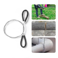 PVC Pipe Cable Saw 6pcs Metal Wire Saw for PVC Pipe Cutting Camping Hiking Emergency Surviva. 