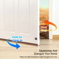 Legoalbest PVC Under Door Draft Stoppers Weather Stripping Door Sealing Strip Wind Blocker Noise Stopper Insulator Door Prevent New 【shipping within 24 hours】. 