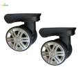 Replacement Luggage Wheels, 2 Pcs Plastic Durable Suitcase Wheels Swivel Luggage Mute Wheel Luggage Replacement. 