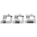 Wide Rolled Hem Presser Foot Set (1/2 Inch, 3/4 Inch, 1 Inch) Household Multi-Function Electric Sewing Machine Accessories. 