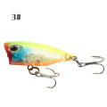 bellylady Crankbait Wobbler Fishing Lures Bass Lures With 3D Eyes Hard Topwater Swimbait For Bass Trout Freshwater Saltwater 40mm/3.3g. 