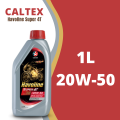 Caltex  20W-50 engine oil Havoline Super 4T 20W-50 SAE (1L). 
