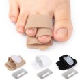 New Gel Toe Separator with Support Plate Effective Toe Splints Bandages Adjustable Feet Bone Thumb Adjuster Foot Care Tool. 