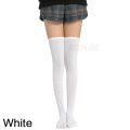 Fashion Leg Women Socks Over Knee Socks Solid Warmers Knee High Socks 5 Colors Optional. 