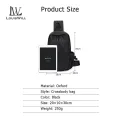 LouisWill Men Crossbody Bags Backpacks Waist Packs Sport Pouch Bags Light Weight Chest Bags Men Fashion Oxford Shoulder Bags for Travel Outdoor. 