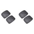 4PCS Brake Clutch Pedal Pad Covers 49751-58J00 for Suzuki Swift Vitara Samurai Esteem SX4 Aerio X90 Sidekick. 