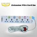 Power Extension Wire Cord With 5 Ac Sockets + 2 USB + 2 Type C Ports‎ (J5LH2USB). 