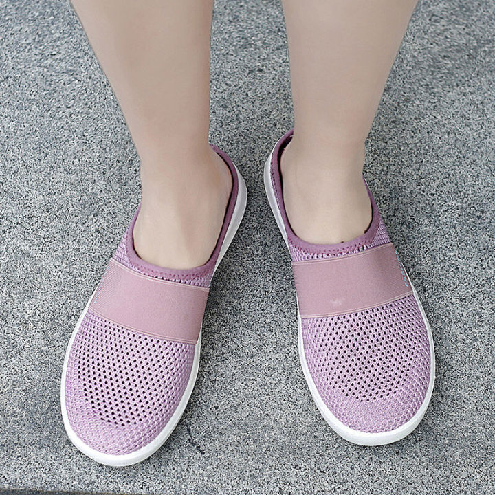 %E3%80%90ALLGOOD%E3%80%91Closed%20Toe%20Half%20Shoes%20for%20Women%20Korean%20Trendy%20Summer%20Slip-on%20Black%20Half%20Slippers%20Mesh%20Surface%20Breathable%20Anti-Slip%20Soft%20EVA%20Comfy%20Sandals%20for%20Female%20-%20Image%207