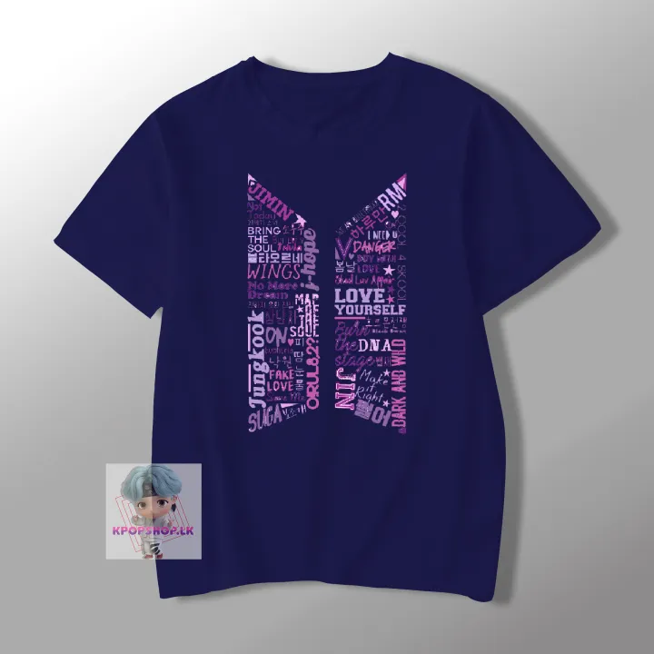 BTS%20Logo%20Tshirt%20KPOP%20Bangtan%20Boys%20Album%20Branded%20T%20shirt%20Crew%20Round%20Neck%20Tshirts%20T-shirt%20-%20Image%202