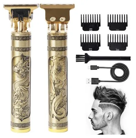 Vintage%20T9%20Electric%20Hair%20Cutting%20Machine%20Hair%20Clipper%20Professional%20Men%20Shaver%20Metal%20Dragon%20GOLD%20-%20Image%203