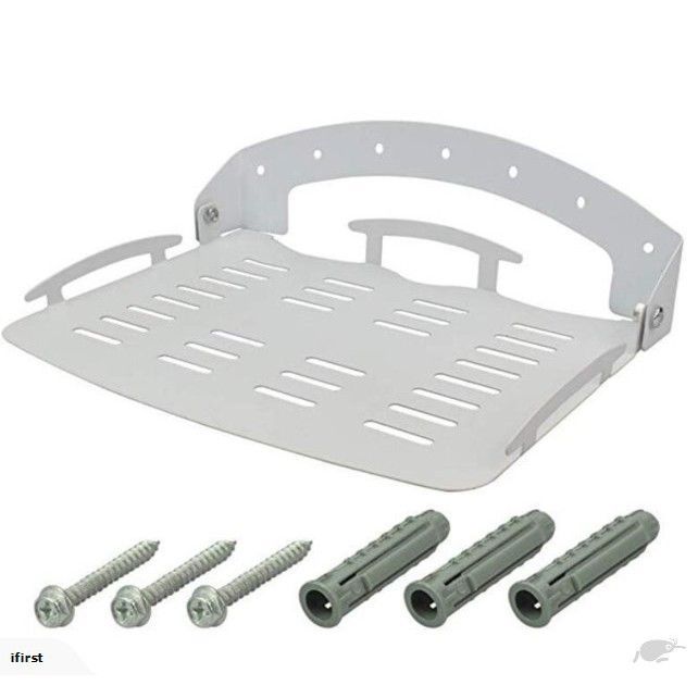 Steel%20Shelf%20Wall%20Mount%20Bracket%20for%20DVD%20DVR%20Satellite%20Receiver%20Router%20Phone%20Remote%20-%20Image%205