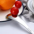 Stainless Steel Chinese Soup Spoons -Home Kitchen Deepen Large Capacity Silver Mirror Polished Flatware for Soup Rice Tableware. 