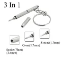 Mini Screwdriver Set 1.7mm 2.6mm Slotted Phillips Hex Phone Computer Camera Glasses Maintenance Repair Tools Screwdriver. 