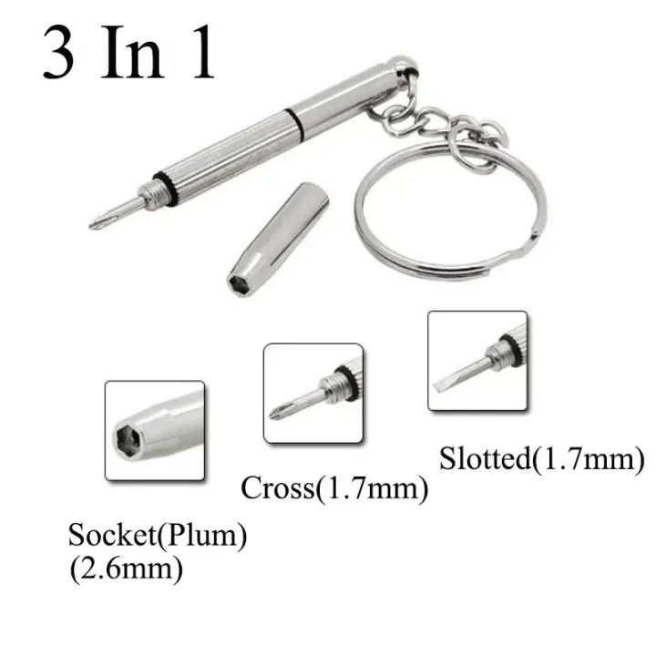 Mini Screwdriver Set 1.7mm 2.6mm Slotted Phillips Hex Phone Computer Camera Glasses Maintenance Repair Tools Screwdriver
