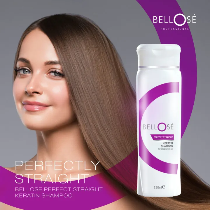 Bellose Perfect Straight Keratin Shampoo - 210ml