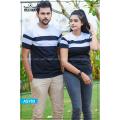 Black & White Short Sleeve Couple T shirts | AS783 , t shirt for men, t shirt for girls. 