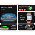 T800 Ultra Smart Watch with Wireless Charger Waterproof Sports Action Step Counter 2024 Series 8 Ultra Smart Watch Watch 8 Ultra Smart Watch Apple Watch Smart Band Watch Smart Watch iWatch PK KD99 Z66 Similar to T900 Ultra Smart Watch. 