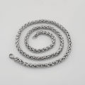 N XL Men's Necklace Stainless Steel Necklace Flower Basket With Chain Keel No Pendant Bare Chain Accessories Thick Clavicle Chain. 