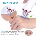 Weja Facial Cleaning 5 Tips Blackhead Remover Electric Vacuum Suction Blackhead Acne Extractor Pores Deeply Cleaning Tool Multifunctional Skin Care Beauty Device MR278W-B. 
