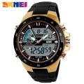 【BestGO】SKMEI Men Sports Watches Fashion Digital Watch Alarm Dual Display Casual 30M Waterproof Chrono Wristwatches 1016. 