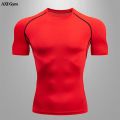 Shirt tights, men's T-suits, basketball, sports, jogging, compression, transport, High Quality ashgua, [salt story], Rrd, fitness training, sports, T-shirts, gyms, mma, boxing. 