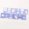 Cute Whale Foldable Memo Pad Sticky Notes Bookmark Gift Stationery Paper Sticker. 