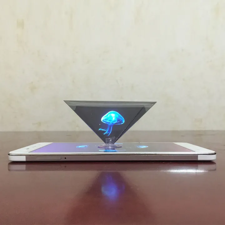 Dropshipping 3d Hologram Pyramid Display Projector Video Stand ...