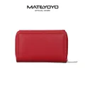 MATEYOYO Women's Wallet Simple Fashion Purse Large Capacity Money Bag Multifunctional Clutch Wallet PU Leather Card Wallet Zipper Coin Pocket. 