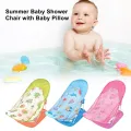 Newborn Baby Shower Chair Infant Bath Chair With Baby Safety Non-Slip Pillow Comfort Seat Support | DMKU-41AAA |. 