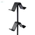 Game Controller Holder Stable Base Headset Hanger for Gaming Headset 2 Tier Black. 