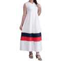 Women'S White Frock Fashion Dresses. 
