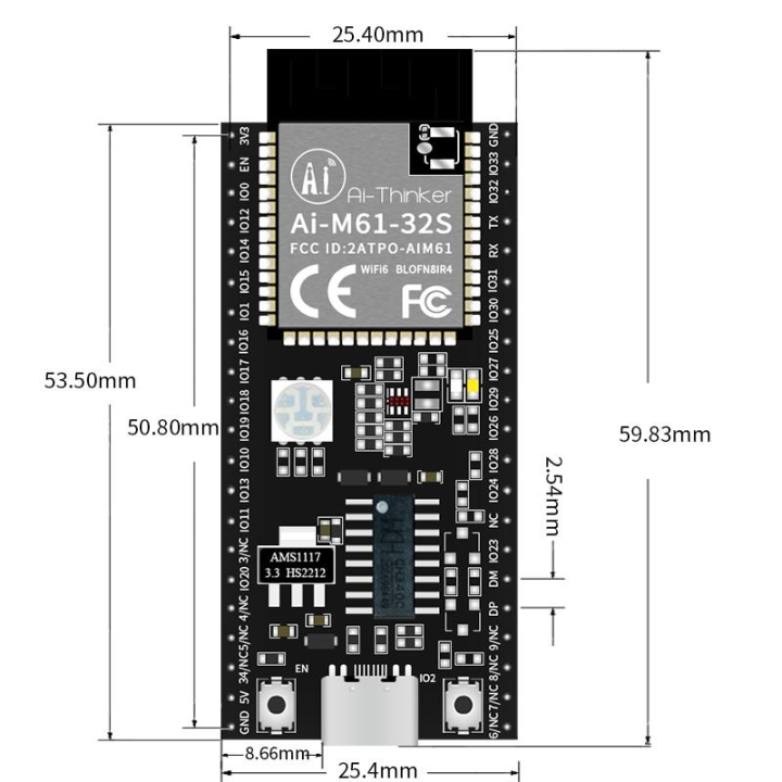 Ai-M61-32s-Kit%20Development%20Board%20Wi-Fi6%20Ble5.3%20Combo%20Module%20Bl618%20Low%20Power%2032-Bit%20Risc-V%20Cpu%20Support%20Thread%20Protocol%20-%20Image%205