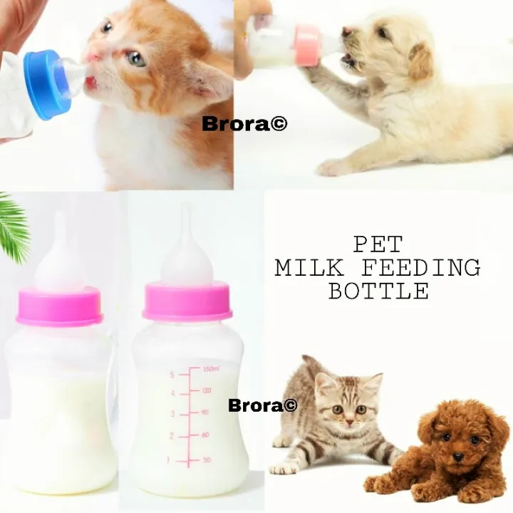 Pet Puppy And Kitten Milk Bottle Pet Needs Feeding Bottle 150 ml