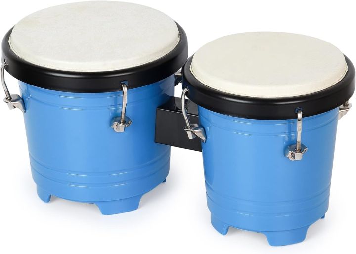 Mini%20Bongo%20Pair%20Mini%20Tunable%20Plastic%20Bongos%205"%20and%206"%20Plastic%20Small%20Bongo%20Drums,Natural%20Sheepskin%20Head%20-%20Image%206